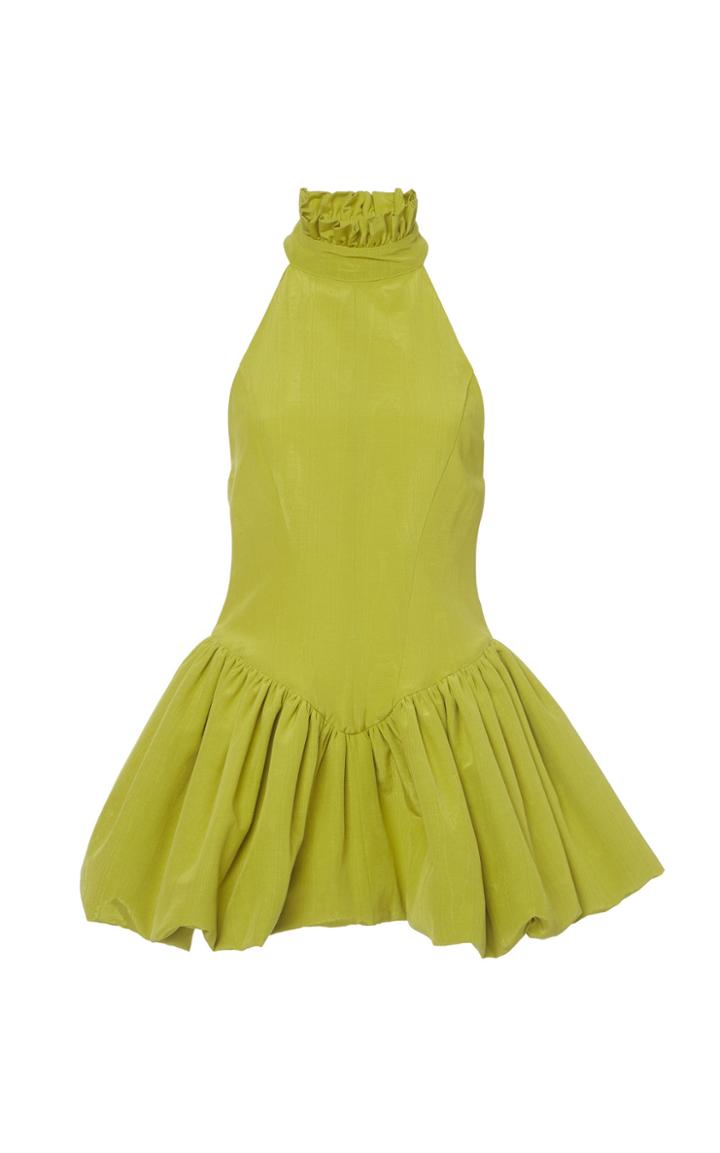 Attico Taffeta Mini Party Dress