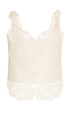 Moda Operandi Markarian Prospero Lace Front Top With Bow Shoulders Size: 0