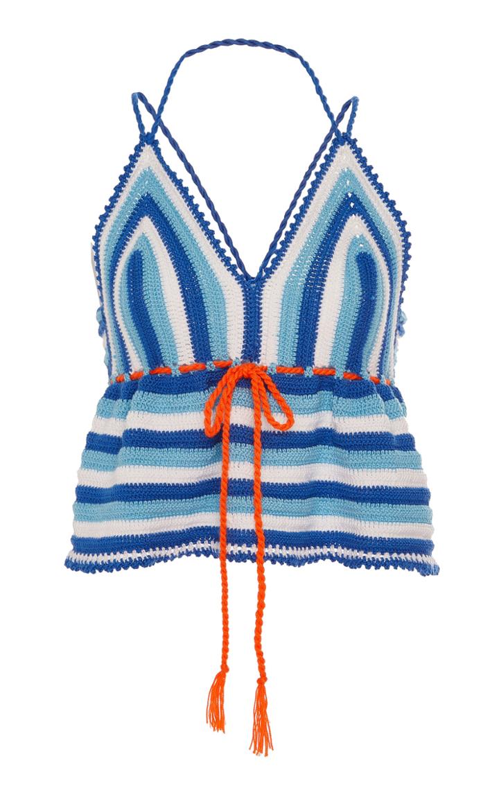 My Beachy Side Crocheted Cotton Top