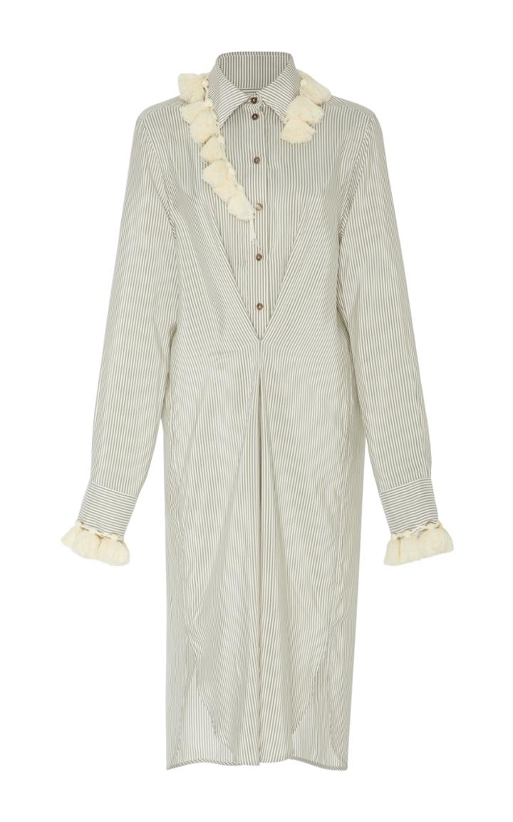 Loewe Tasseled Silk Dress