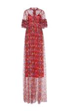 Giuseppe Di Morabito Printed Lace Long Dress