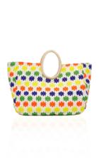 Rae Feather M'o Exclusive Round Handle Jacquard Bag