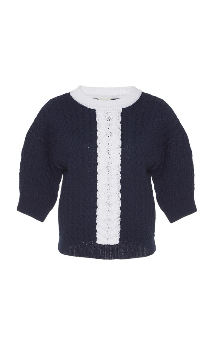 Delpozo Braided Sweater