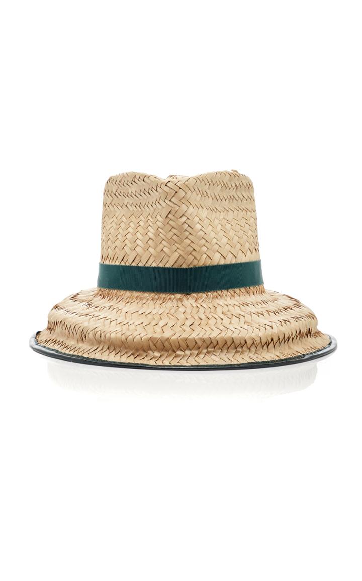 Tory Burch Structured Basket-weave Hat