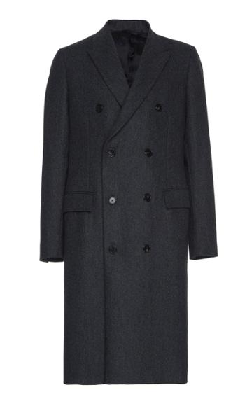 Salle Prive Frey Double-breasted Wool Coat