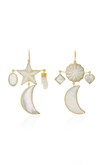 Grainne Morton Moon Drop Earrings
