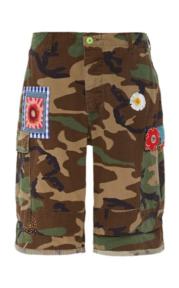 Atelier & Repairs Camo Cargo Shorts On Lsd