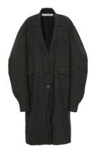 Moda Operandi Acne Studios Ottilie Oversized Coated Cotton Coat