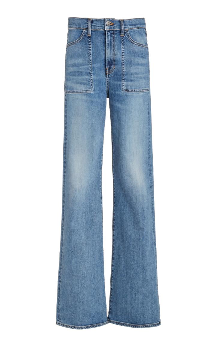 Moda Operandi Veronica Beard Crosbie High-rise Flared-leg Jeans