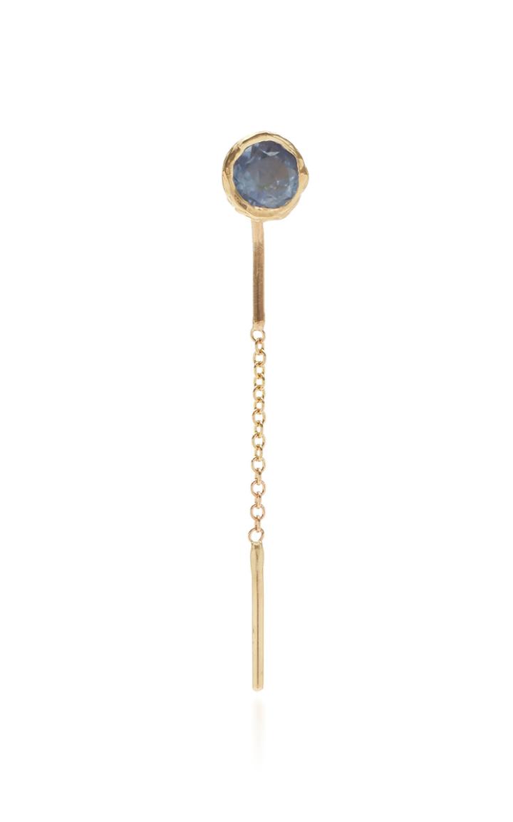 Fie Isolde Freja Single Pink Tourmaline Earring