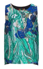 Moda Operandi Libertine Van Gogh's Irises Shell Tank Top Size: Xs