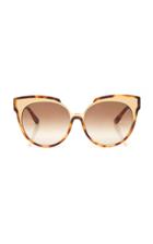 Linda Farrow Cat-eye Tortoiseshell Acetate And Metal Sunglasses