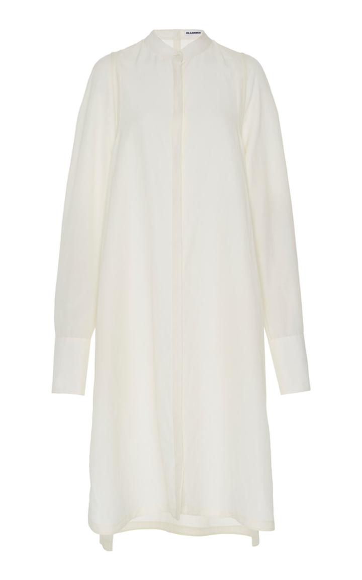 Jil Sander Gianduia Linen Dress
