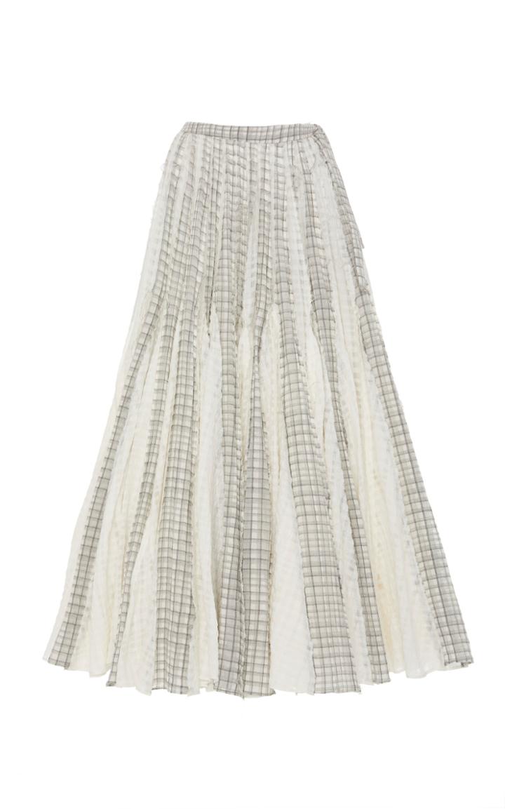 Jonathan Cohen The Rickie Godet Cotton Skirt