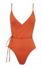 Bondi Born Amelie Wrap One-piece Maillot
