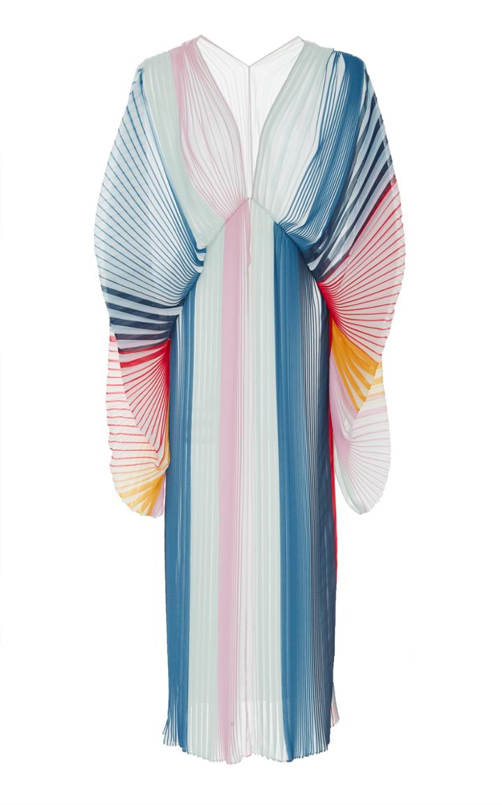 Tome V-neck Pleated Dress
