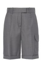 Moda Operandi Boyarovskaya Wool Cargo Shorts Size: M