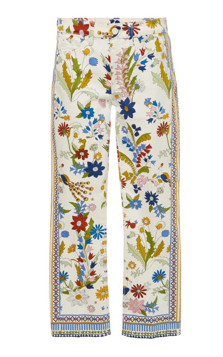 Tory Burch Erica Printed Jean
