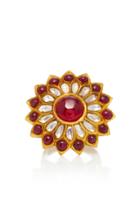 Amrapali One-of-a-kind Diamond And Ruby Cocktail Ring