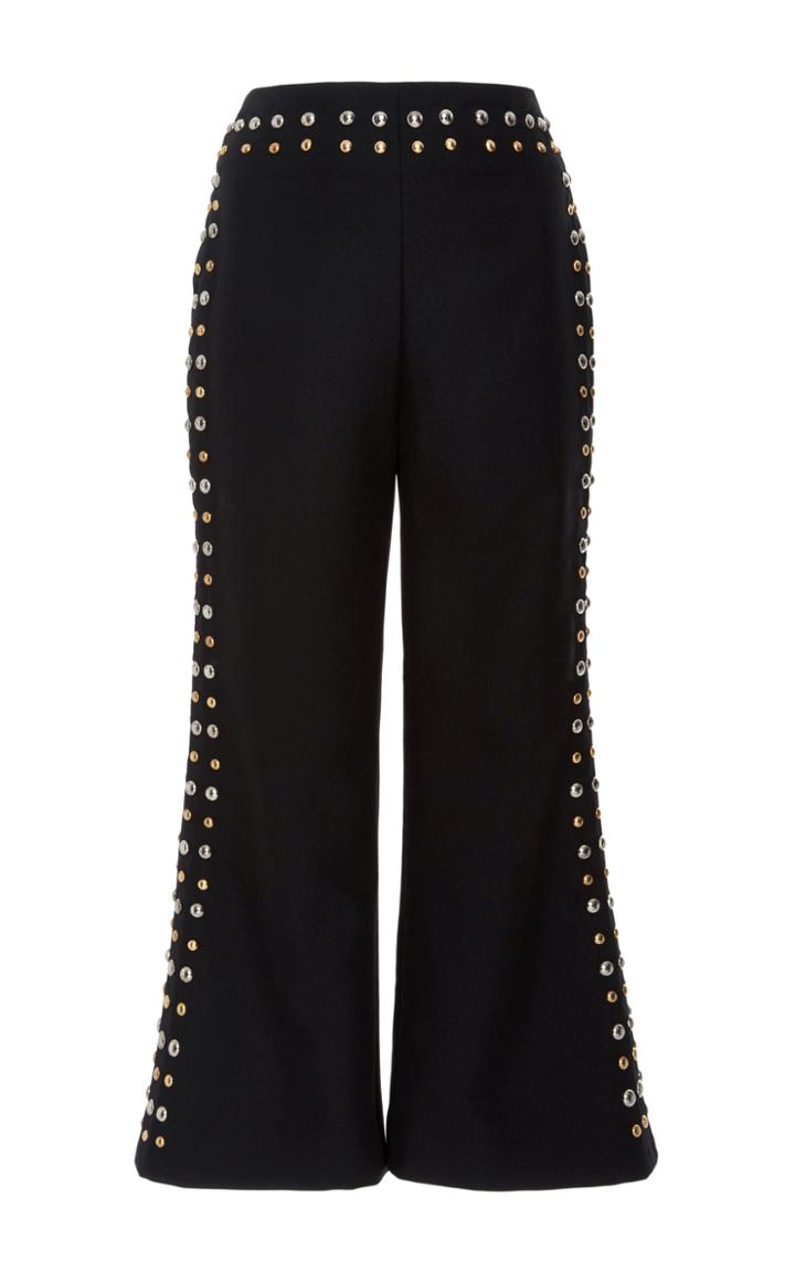 Rodarte Studded Straight Leg Pant