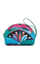 Emilio Pucci Quilted Silk Twill Cosmetics Case