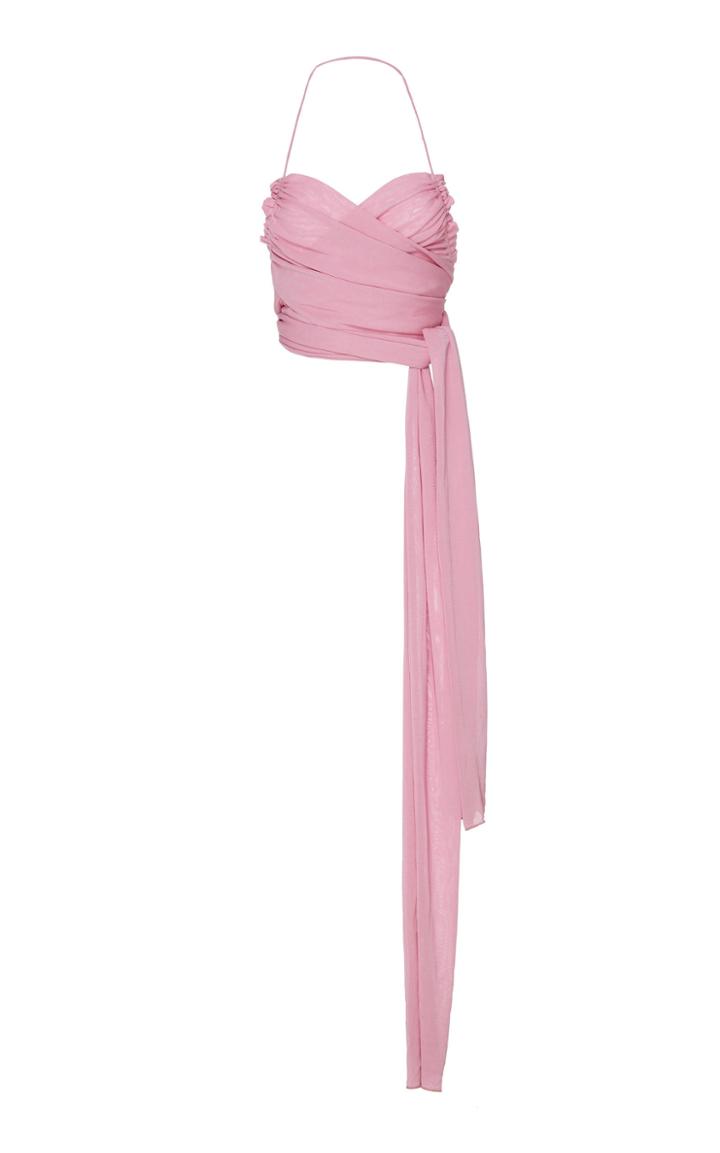 Paris Georgia Ariel Wrap Waterfall Top
