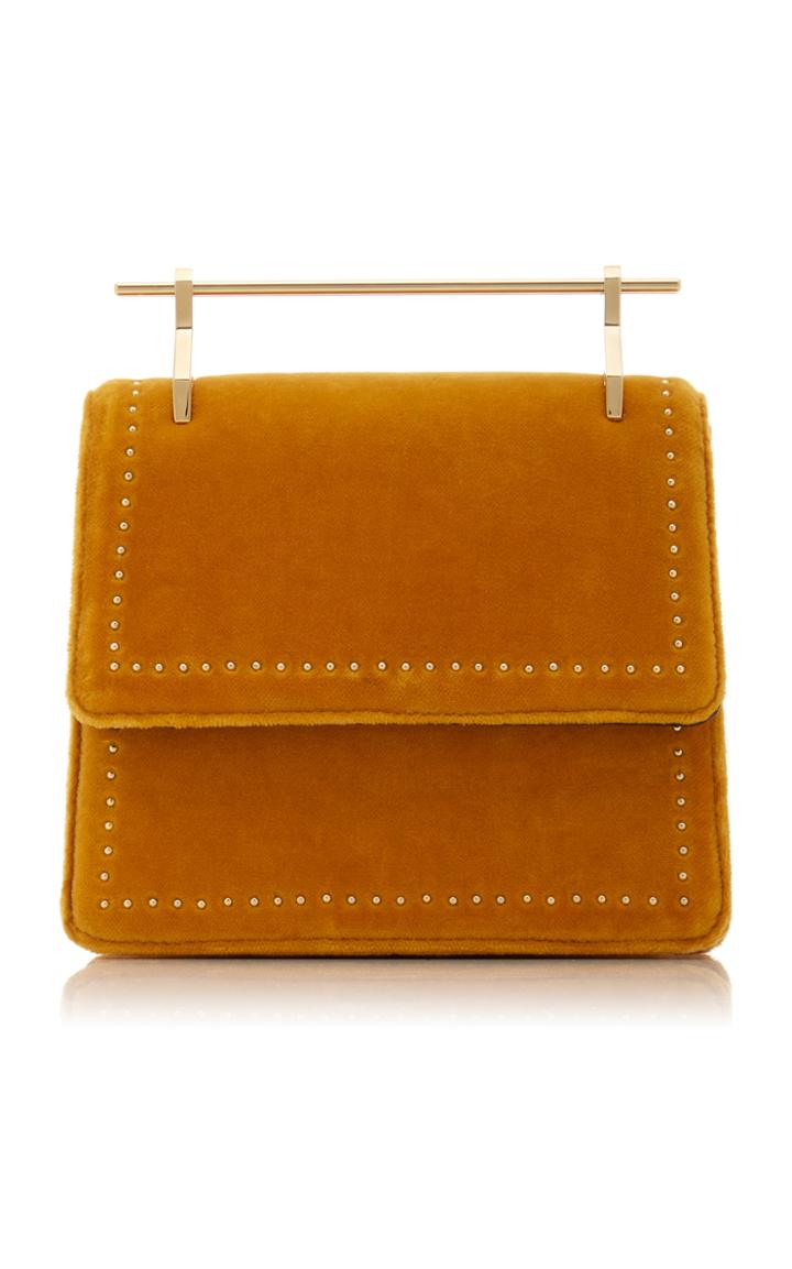 Moda Operandi M2malletier Mini Collectionneuse Velvet Clutch