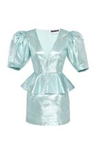 Rotate Mindy Short Sleeve Peplum Dress