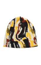 Prada Logo Intarsia-knit Beanie