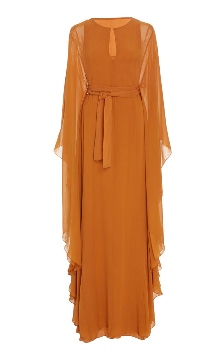 Amelia Brown Palace Silk Caftan