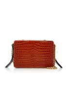 Lutz Morris Malloy Embossed Croco Crossbody