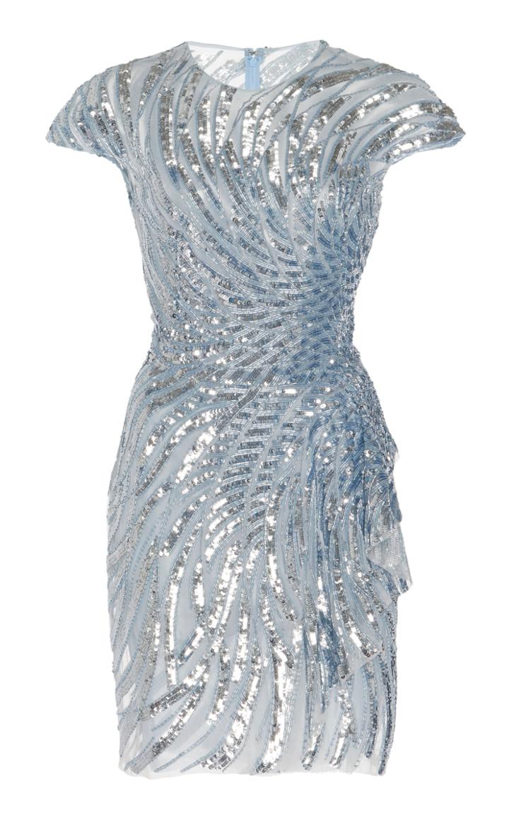 Zuhair Murad Salamanca Sequin-embroidered Organza Dress