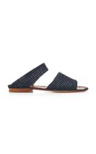 Carrie Forbes Ahmed Raffia Slides