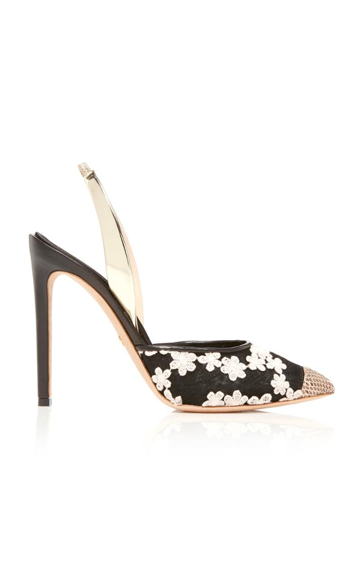 Giambattista Valli Star Slingback Pump