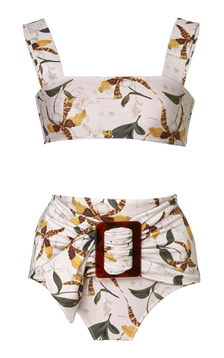 Adriana Degreas Belted High-rise Bikini