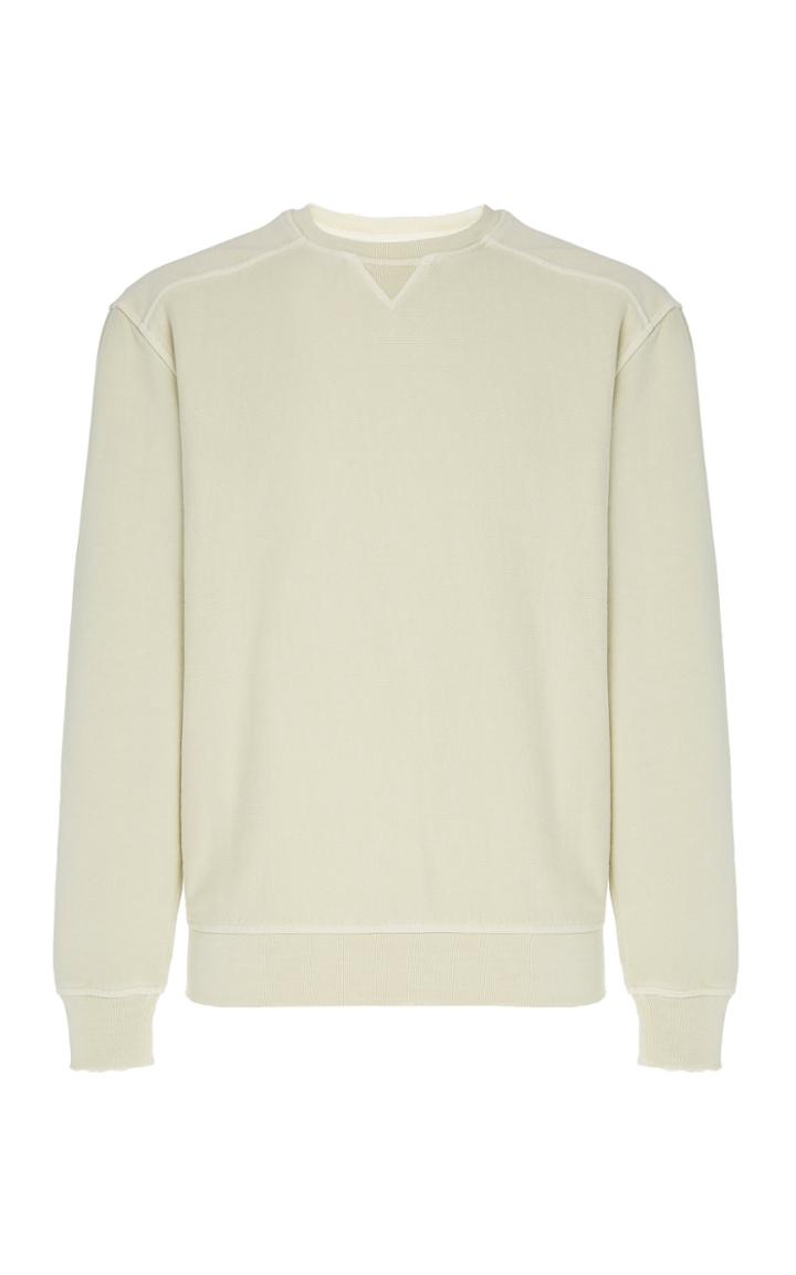 Frame Destroyed Crew Cotton-jersey T-shirt