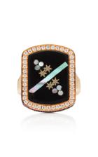 Francesca Villa One-of-a-kind Little Stars Ring