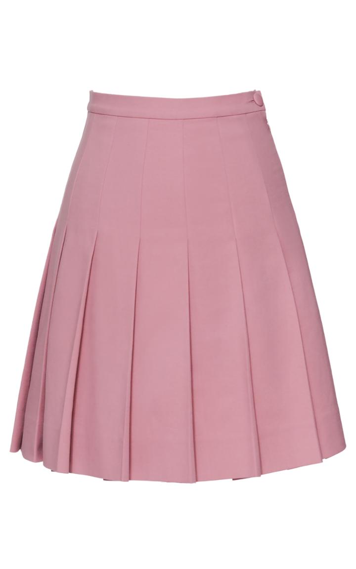 Lena Hoschek Pleated Bubblegum Mini-skirt