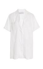 Faithfull The Brand Caldera Linen Shirt Dress