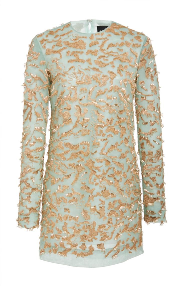 J. Mendel Embellished Mini Dress