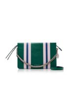 Givenchy Striped Textured-leather Shoulder Bag