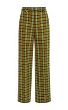 Tome Double Face Tartan Tailored Pants