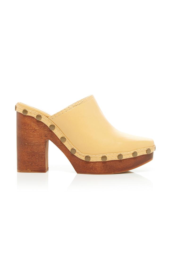 Jacquemus Les Sabots Leather Mules Size: 37.5