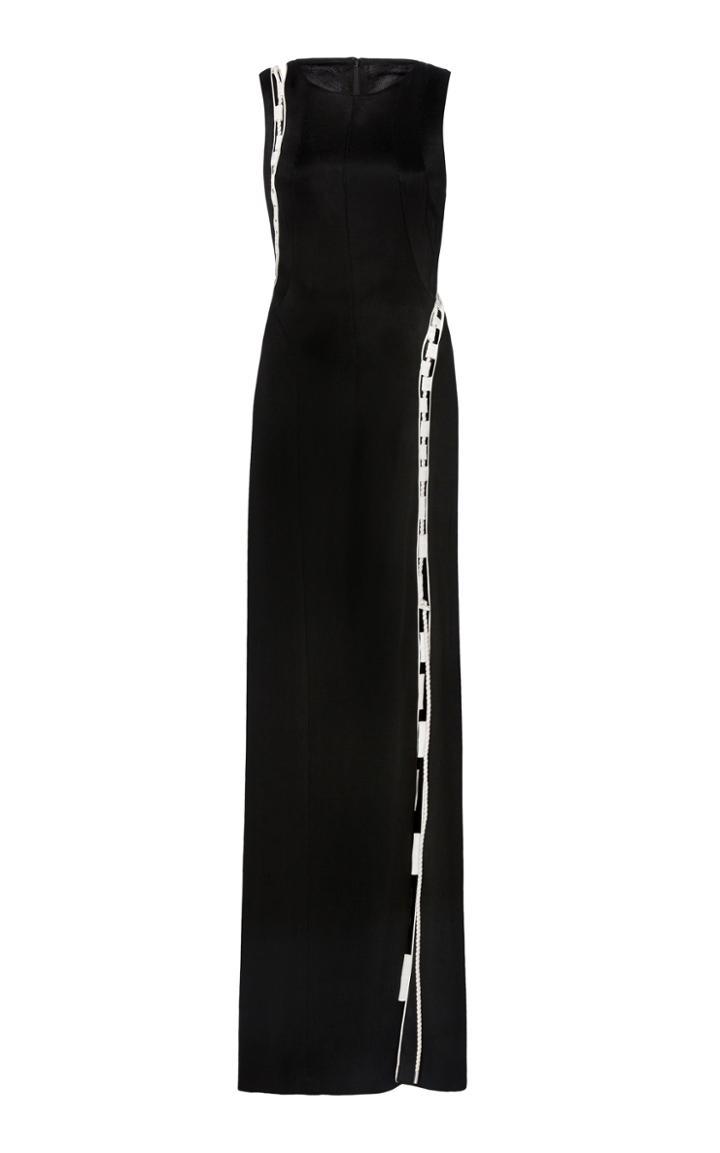 Galvan M'o Exclusive Laced Up Gown