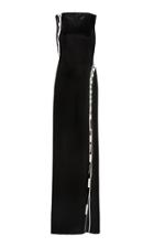 Galvan M'o Exclusive Laced Up Gown