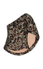 Moda Operandi Hellessy Rubell Assymetric Overlay Floral Top Size: 0