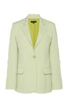 Moda Operandi Ellery Syntagma Ring-detailed Linen Blazer Size: 36