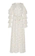 Dhela Embroidered Flowers Dress