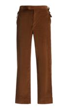 Moda Operandi Bode Brown Corduroy Side Tie Trousers