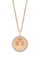 Moda Operandi Anita Ko 18k Gold Cancer Zodiac Necklace Size: Rose Gold